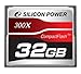 シリコンパワー コンパクトフラッシュ 300倍速 32GB ブリスターパッケージ 永久保証 SP032GBCFC300V10