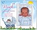 New Baby Boy Personalized Birth Announcement Keepsake Picture Frame Gift - Carriage