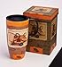 Boxed Ceramic Latte Travel Mug, Fly Fishing