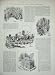 1893 CHOIRS WORCESTER CATHEDRAL TOMB KING JOHN PRINT