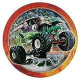 Party Supplies - Monster Jam 9" Dinner Plates (8)