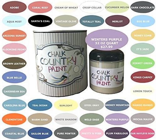 Chalk Country Paint (Winters Purple 32oz Quart)