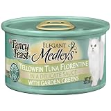 Fancy Feast Gourmet Cat Food, Yellowfin Tuna Florentine in Sauce with Garden Greens,... by Fancy Feast