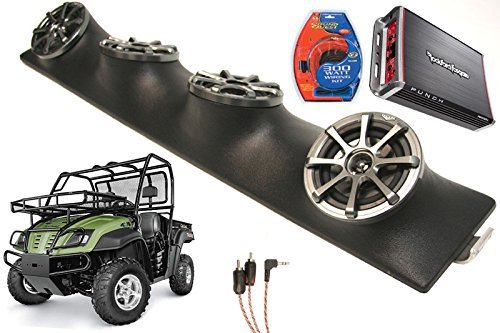 Cub Cadet Volunteer Powered Kicker KS525 Rockford Amp Quad 5.25" Speaker UTV Pod