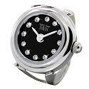 Davis - 4173 - Montre Femme - Bague - Sp&eacute;cial - Quartz Analogique - Ajustable - Acier Brillant