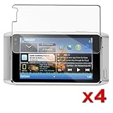 4 Pack Clear LCD Screen Protector Guard for Nokia N8