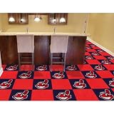 Cleveland Indians MLB Team Logo Carpet Tiles
