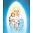 Carded 8"x10" Prints for Framing - Our Lady of the Snows - Linen Paper - 7 and 4 Color Process Printing