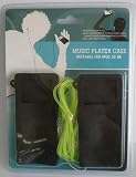 NEW 2 IPOD NANO MP3 PLAYER CASES WITH NECKCORD BLACK 57225