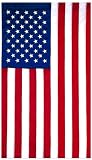 Annin Nyl-Glo US Nylon Flag with Grommets 2-1/2 by 4 Foot, Embroidered Stars