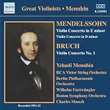 Bruch; Mendelssohn - Violin Concertos - Yehudi Menuhin