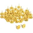 Button Flat Earring 50 Gold Filled Beading Parts