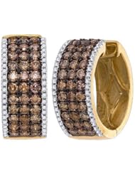 2.11CT-DIA FASHION HOOPS