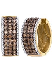2.11CT-DIA FASHION HOOPS