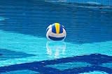 Ball in Swimming-pool - 18W x 12H - Peel and Stick Wall Decal by Wallmonkeys