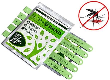 Ultra Corpoate Ultra Repellent Bracelets, Green, 5-Pack