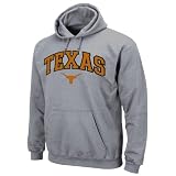 NCAA Men's Texas Longhorns Huddle Up Pullover Hood With Kangaroo Pocket (Carbon, Medium)