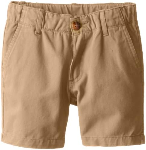 Jack Thomas Little Boys' Chino Short, Khaki, 4T