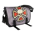 Dad Gear Messenger Diaper Bag - Cross and Skull