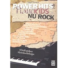 POWER HITS for Piano Kids - Nu Rock - mit Bleistift -- 10 leicht spielbare Klavierbearbeitungen bekannter Nu Rock Hits u.a. von LIMP BIZKIT und GREEN DAY, herausgegeben von Robert Francis (Noten/sheet music)