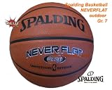 Spalding Basketball NBA NeverFlat Basketball, outdoor,Größe 7