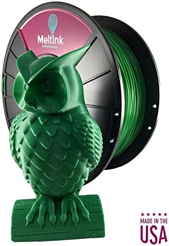 MeltInk3d Dark Green 1.75mm ABS 3D Printer Filament 1Kg