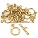 Bali Toggle Clasp Gold Plated Jewelry 19.5mm Approx 11