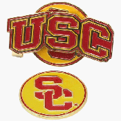 University Of Southern California Trojans Hat Clip Golf Ball Marker