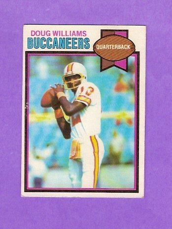 Doug Williams 1979 Topps Football Rookie Card (Washington Redskins) (Tampa Bay Buccaneers))