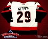 Martin Gerber Ottawa Senators White CCM Replica Jersey - NHL Replica Adult Jerseys