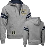 Michigan Wolverines Oxford Frat Hooded Sweatshirt