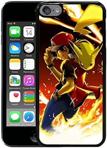 iPod Touch 6 Cases Designed With Pokemon 35 Black Case for iPod Touch 6