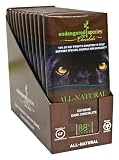 Best Price Endangered Species Black Panther, Extreme Dark Chocolate (88%), 3-Ounce Bars (Pack of 12)