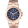 Michael Kors Ladies Watch MK5410 With Blue Dial And Rose Gold Plated Bracelet