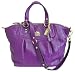 Coach Signature Madison Leather Claire Tote Plum 14334