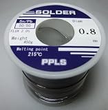 PPLS ⑰ リール巻はんだ線 450ｇ 50/50 φ0.8mm