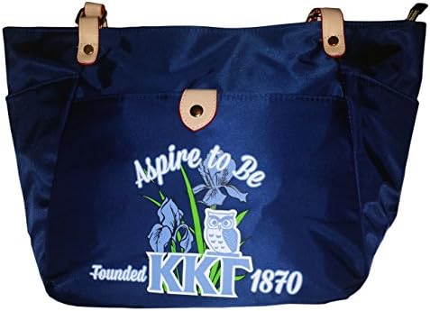Kappa Kappa Gamma Greek Sorority Nylon Tote Bag Purse