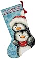 Dimensions Needlecrafts Needlepoint, Hugging Penguins