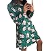 Christmas Dress Mallcat Women Christmas Snowman Swing Dress