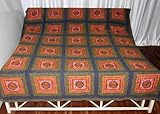 Stunning New Indian Rajrang Handmade Patch & Thread & Mirror Work Attractiv ....