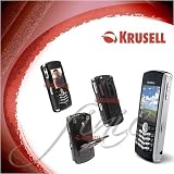 Krusell Cabriolet Multidapt Case for Blackberry Pearl 8100, Black