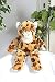 15" Leopard Make Your Own *NO SEW* Stuffed Animal Kit w/ T-shirt