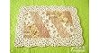 Shabby Chic Roses Patched/quilted Bath rug/mat B