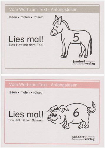 Lies mal! Hefte 5 und 6: Vom Wort zum Text - Anfangslesen