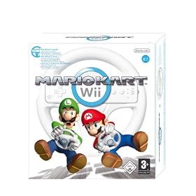 Mario Kart Wii + volant wii wheel