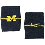 Nike Michigan Wolverines Navy Blue Game On Wristband