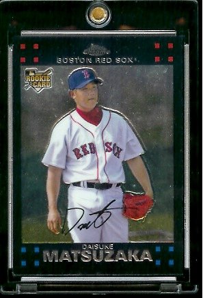 2007 Topps Chrome #330 Daisuke Matsuzaka Boston Red Sox Rookie Baseball Card