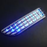 Attractive Blue LED Roadster Coupe Turbo Racing Car SUV Truck Air Scroop Hood Bonnet... by Astra Security