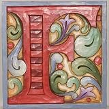 Jim Shore Heartwood Creek Monogram Letter F Figurine 4013215F