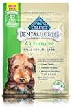 Blue Buffalo Blue Bones Mini Size Dental Chews for Dogs 5-15 lbs, 27 Ounce Value Pack